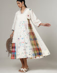 IVORY PETAL DRESS
