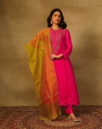Fuchsia Kurta set