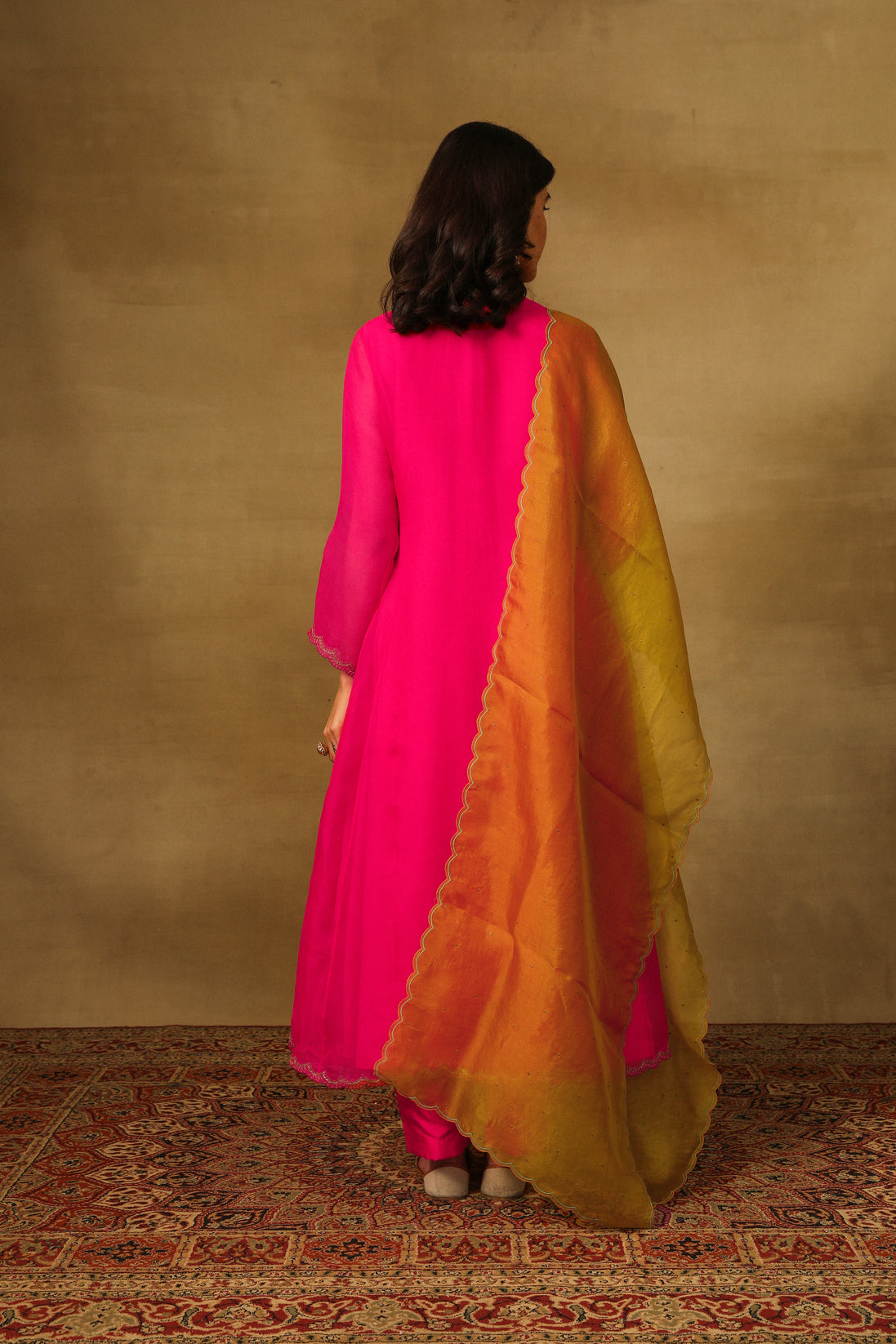 Fuchsia Kurta set