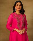 Fuchsia Kurta set