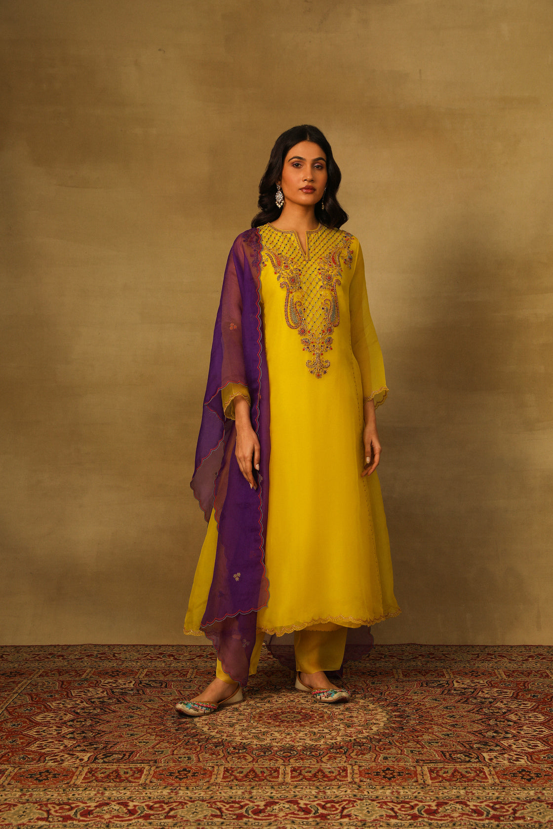 Yellow Kurta Set