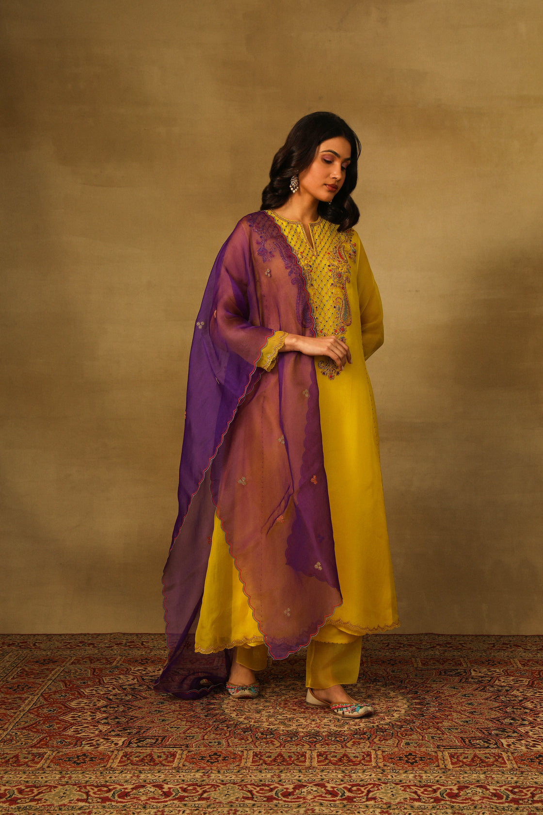 Yellow Kurta Set