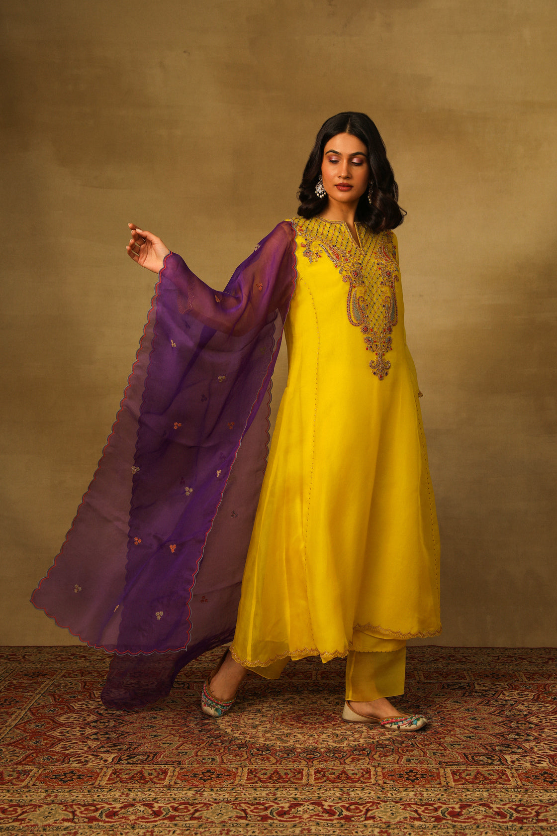 Yellow Kurta Set