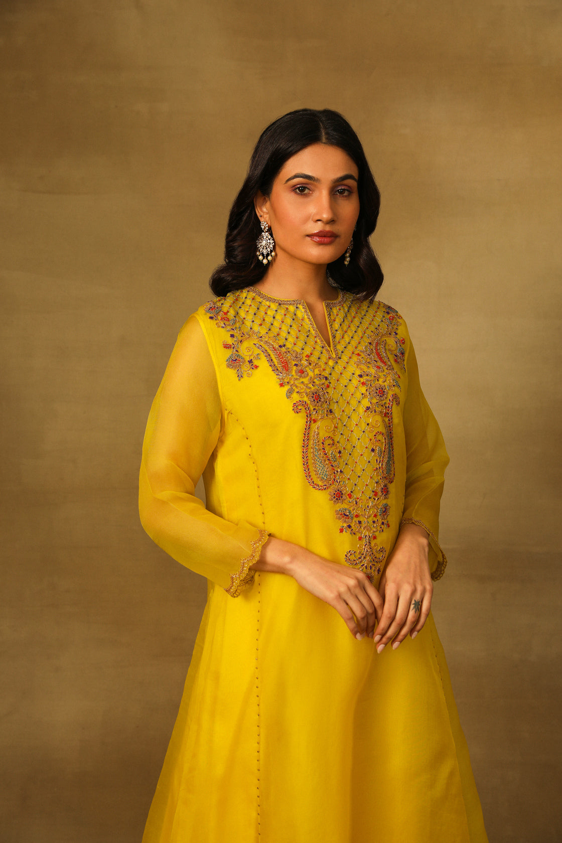 Yellow Kurta Set