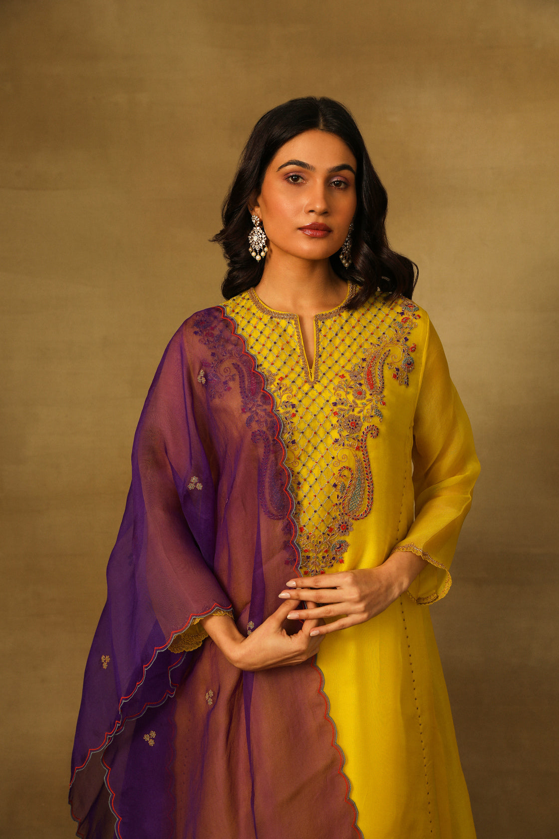 Yellow Kurta Set