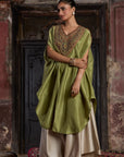 Soft Green Kaftan Set