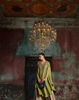 Soft Green Kaftan Set