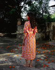 MUGHAL SHIRT DRESS CITRUS GANGA