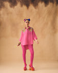 Roses Shirt Pink