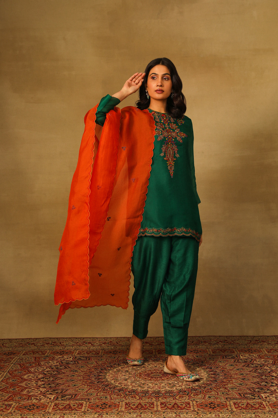 Emerald Kurta Set