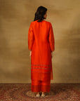 Red Kurta Set