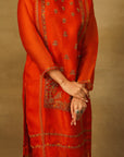 Red Kurta Set
