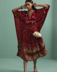 Tejaswani Maroon (Kaftan)