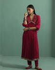 Aashvi Red (Kurta Set)