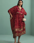 Tejaswani Maroon (Kaftan)