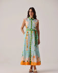 Vega Maxi Dress - Azure