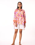 Eva Shirt - Green Floral