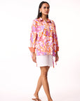 Eva Shirt - Orange Tropical