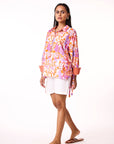 Eva Shirt - Orange Tropical