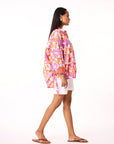 Eva Shirt - Orange Tropical