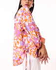 Eva Shirt - Green Floral
