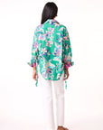 Eva Shirt - Green Floral