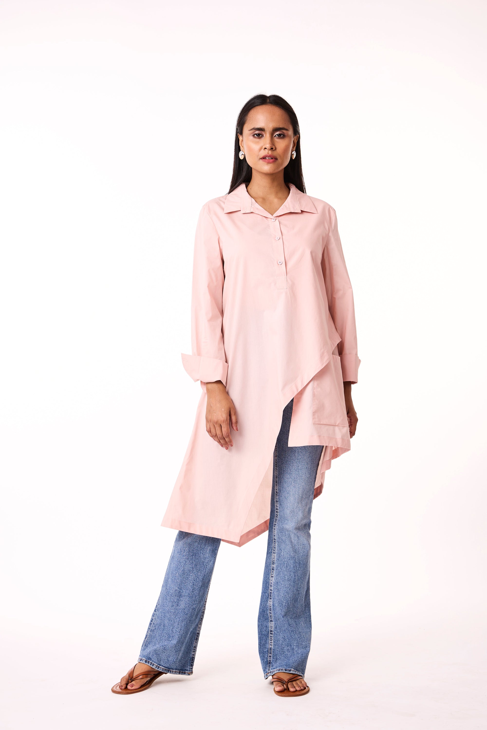 AIDEN Tunic - Seashell
