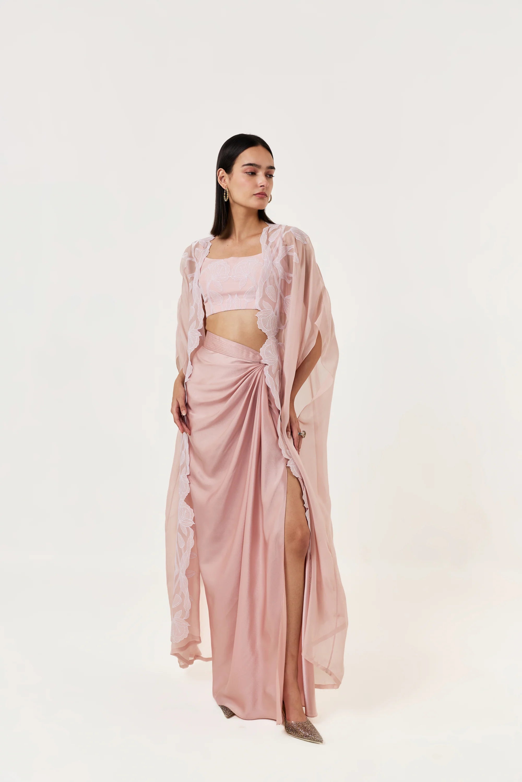 Wild Tulip Cape Set Blush Pink