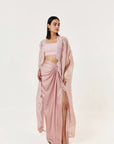 Wild Tulip Cape Set Blush Pink
