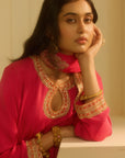 Fuchsia Kurta Set