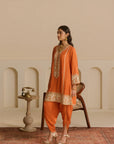 Rust Kurta Set