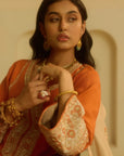Rust Kurta Set