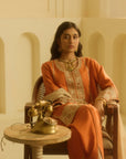 Rust Kurta Set