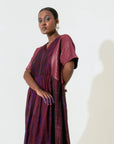 Shoonyata Panelled Gathered Dress