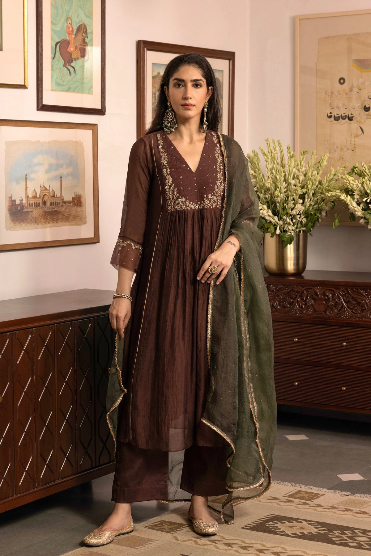 Farida Dastaan Kurta Set