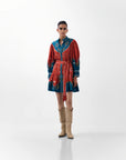 Celia Mini Dress In Nocturnal Jungle