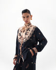 Iris Shirt In Nocturnal Jungle Print