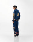 Thais Pants In Old Rose Print