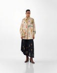Xena Over-Shirt In Postcards & Petal Print