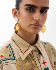 Xena Over-Shirt In Postcards & Petal Print