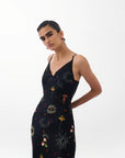 Liza Midi Dress In Postcards & Petals