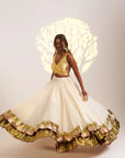 Golden Grace Lehenga Set