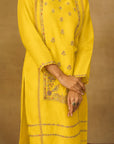 Mustard Kurta Set