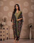 Black Patola Kaftan