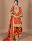 Orange Salwar Set