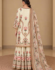 Cream Sharara Set
