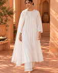 Ivory Mukaish Kurta Set
