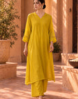 Sunflower Yellow Kurta Set