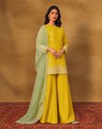 Yellow Sharara Set