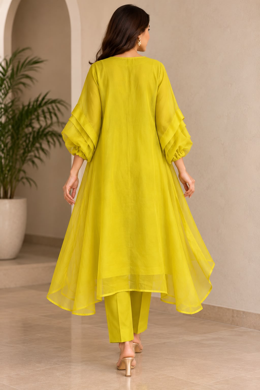 Lime Cape Set